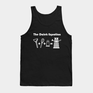 The Dalek Equation Tank Top